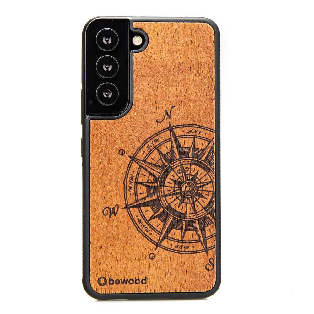 Capa de madeira Bewood Traveler Merbau para Samsung Galaxy S22