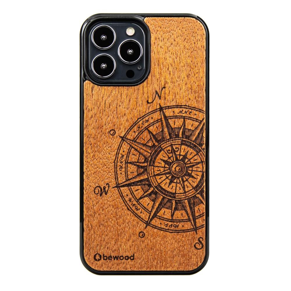 Capa de madeira Bewood Traveler Merbau para iPhone 13 Pro Max
