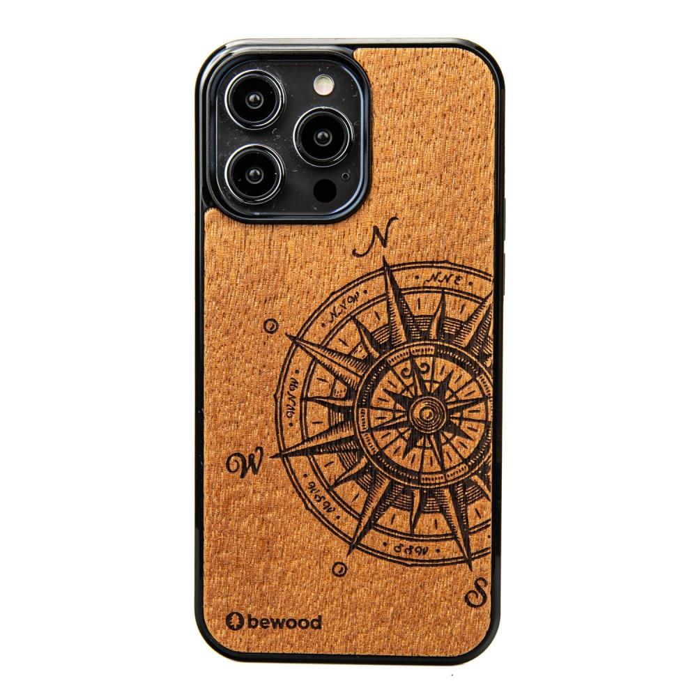 Capa de madeira Bewood Traveler Merbau para iPhone 14 Pro Max