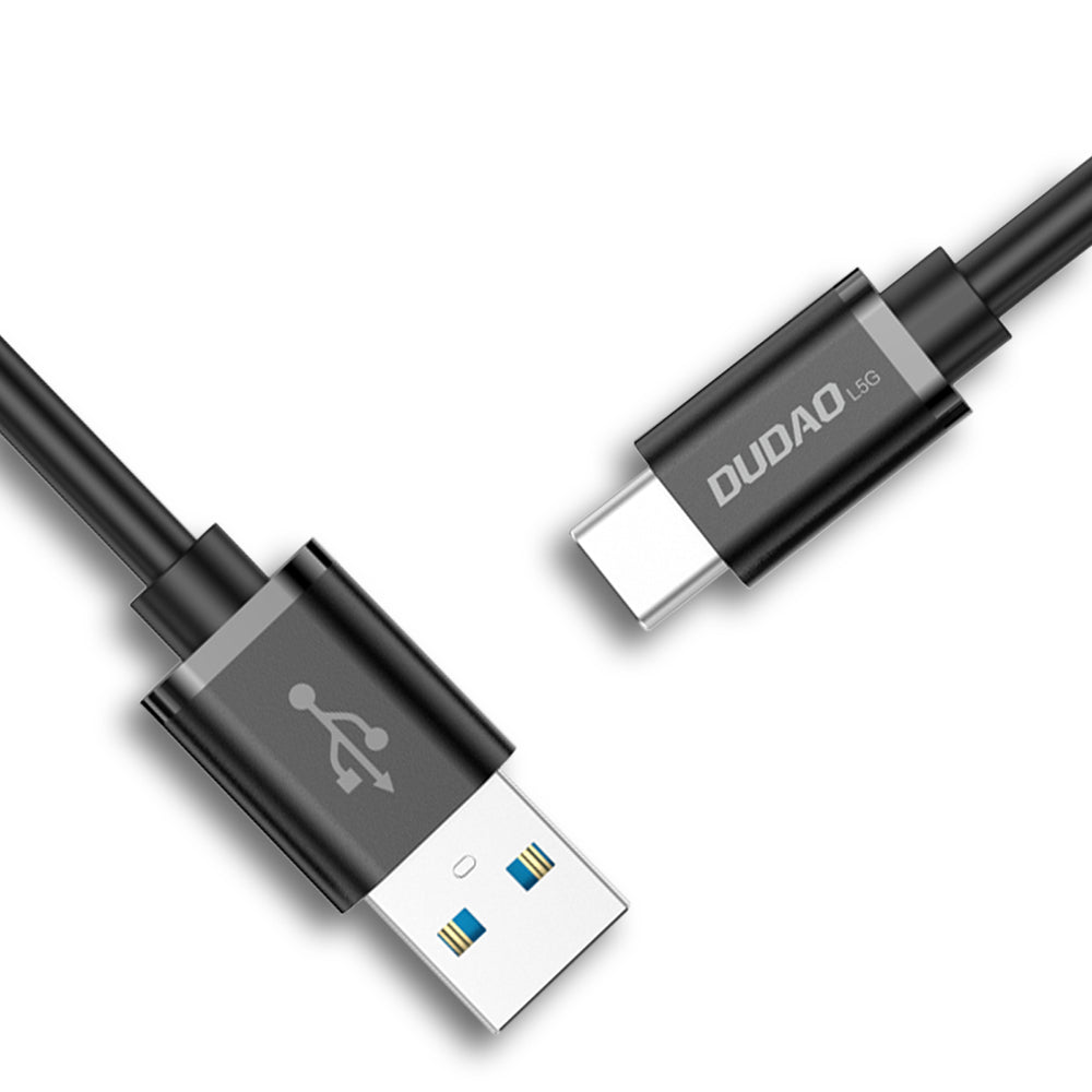 Cabo USB Dudao - USB Tipo C Super Fast Charge 1 m preto (L5G-Black)