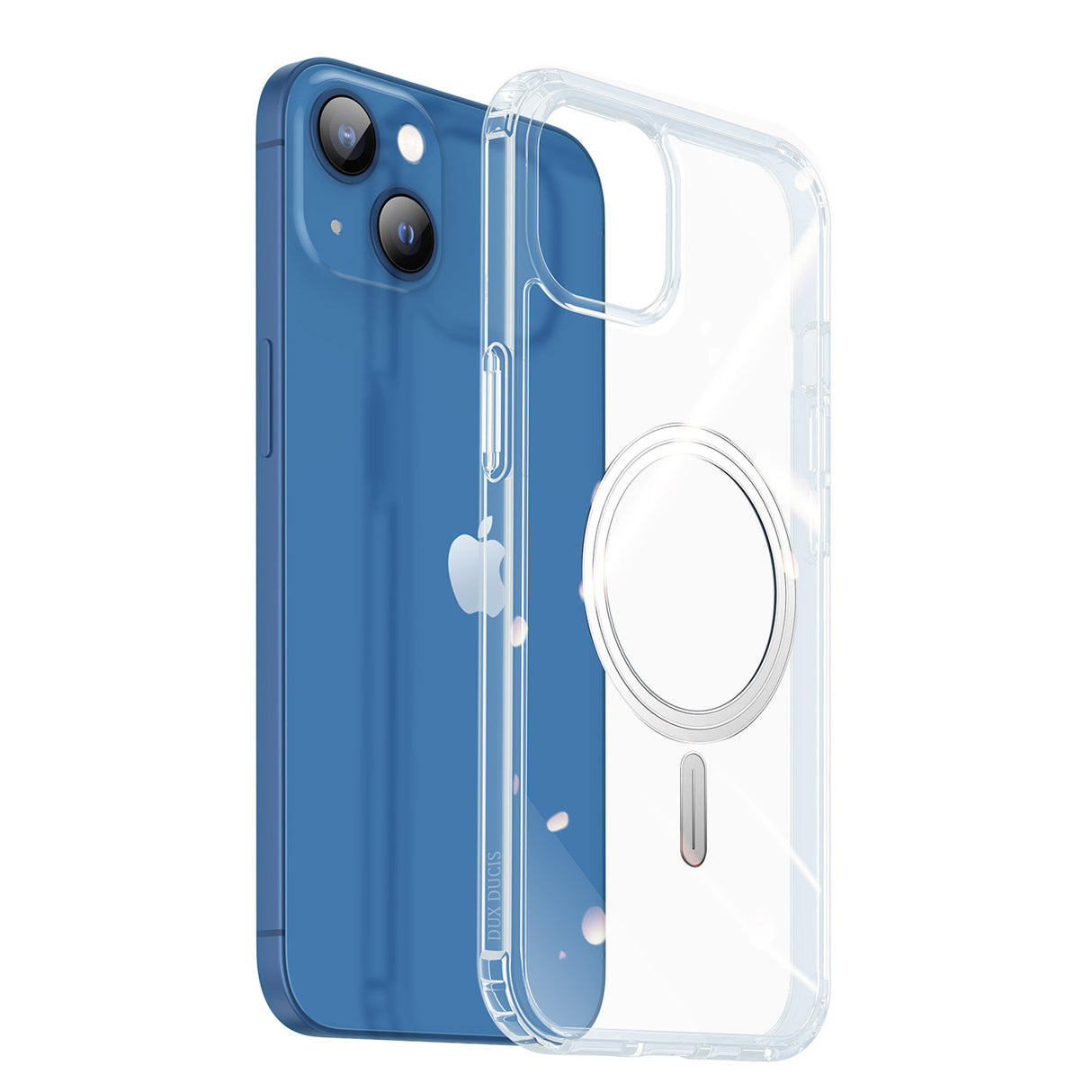 Dux Ducis Clin capa magnética compatível com MagSafe para iPhone 14 Plus transparente