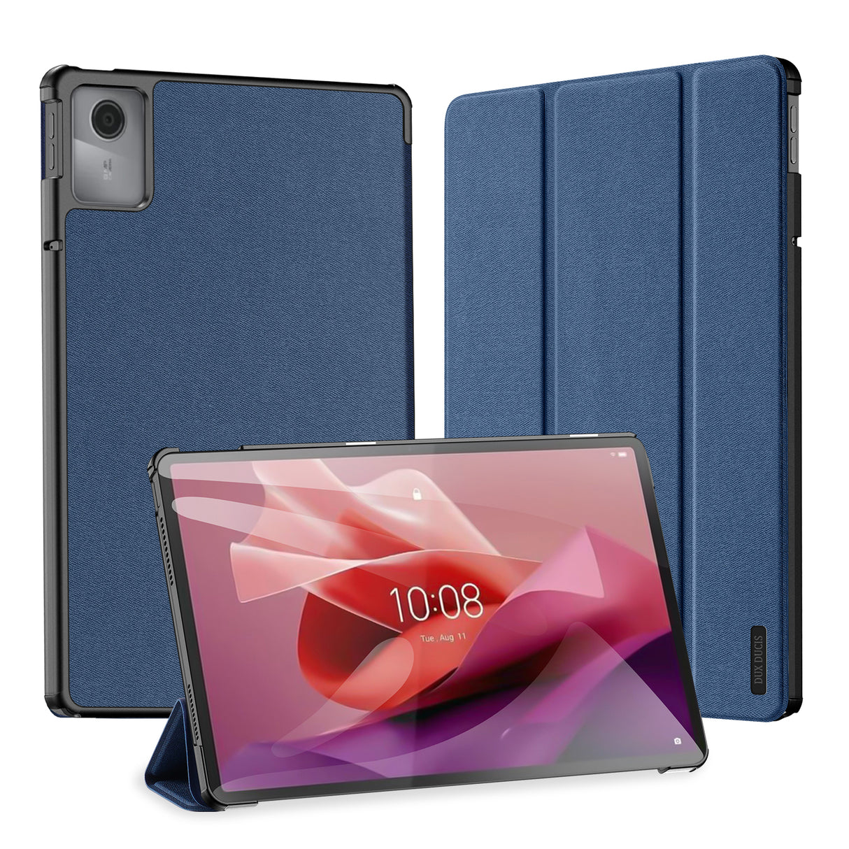 Capa Dux Ducis Domo com aba e smart sleep para Lenovo Tab M11 - azul