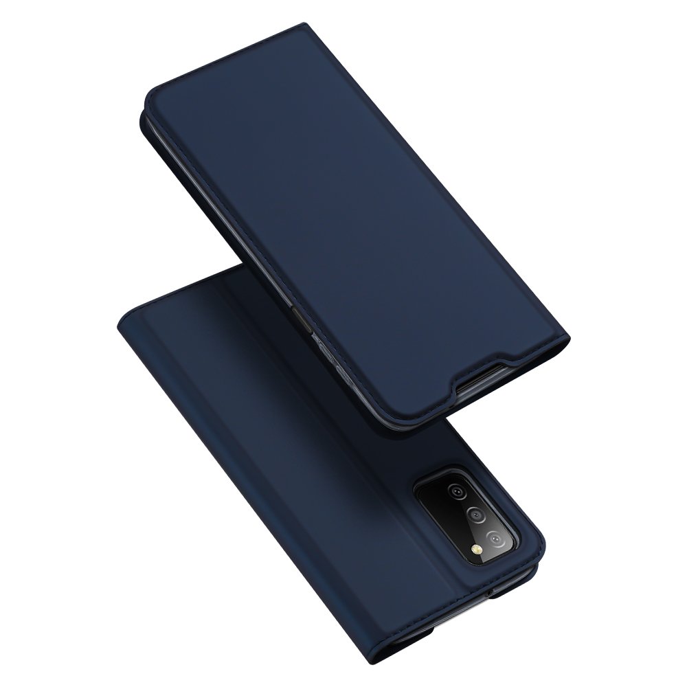 Capa Dux Ducis Skin Pro com aba para Samsung Galaxy A03s na cor azul