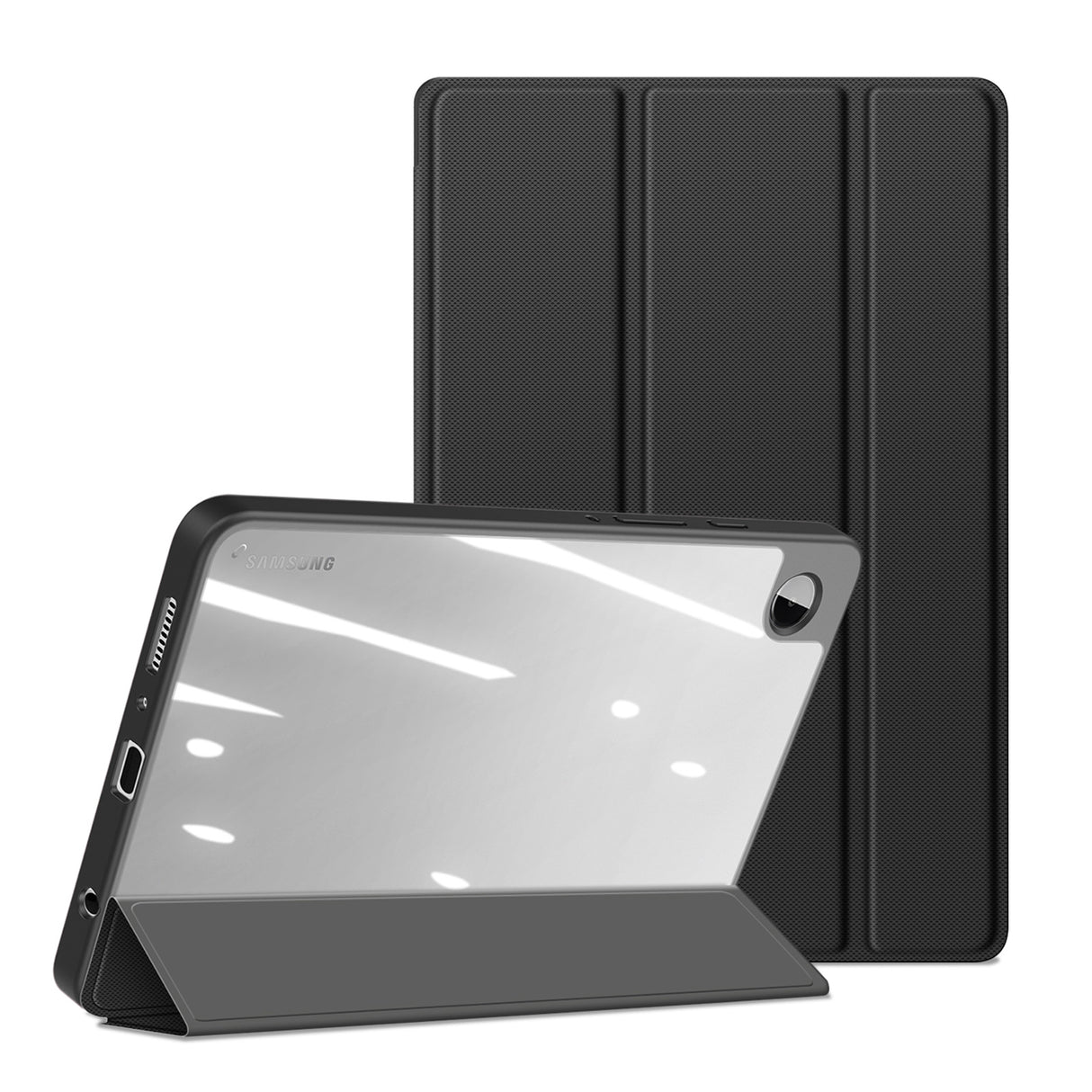 Capa com aba e suporte Dux Ducis Toby para Samsung Galaxy Tab A9 8.7'' - preta