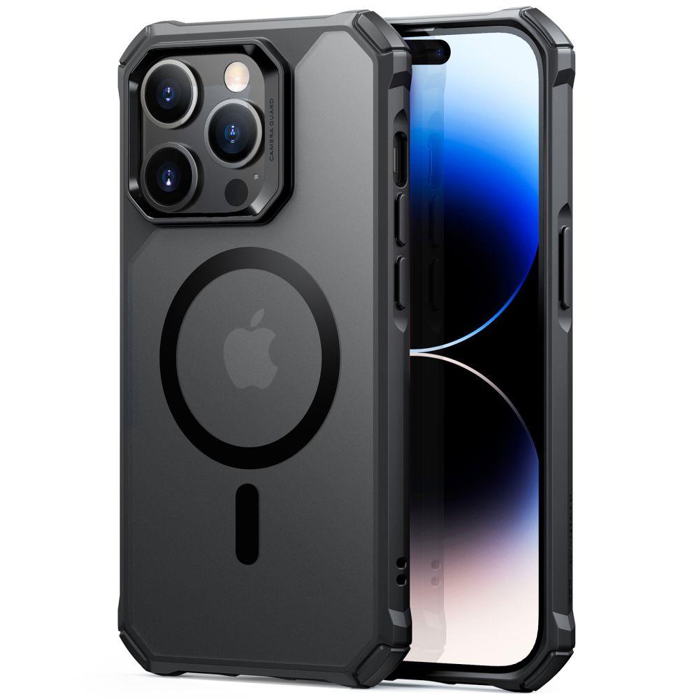 Capa ESR Air Armor Halolock com MagSafe para iPhone 14 Pro - fosco preto
