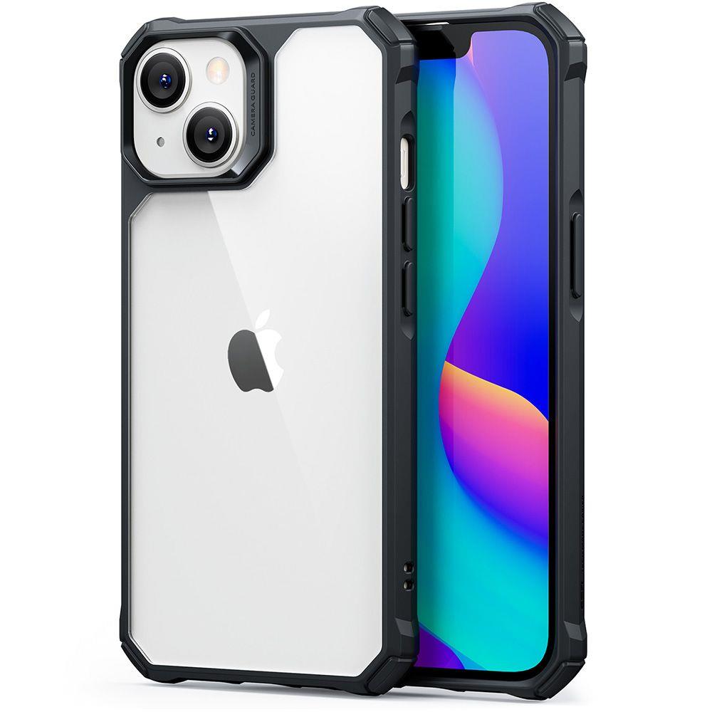 Capa ESR Air Armor para iPhone 14 Plus - transparente-preta
