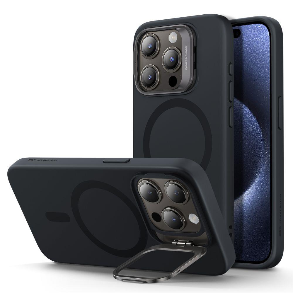 Capa ESR Cloud Kickstand Halolock com MagSafe para iPhone 15 Pro Max - preta