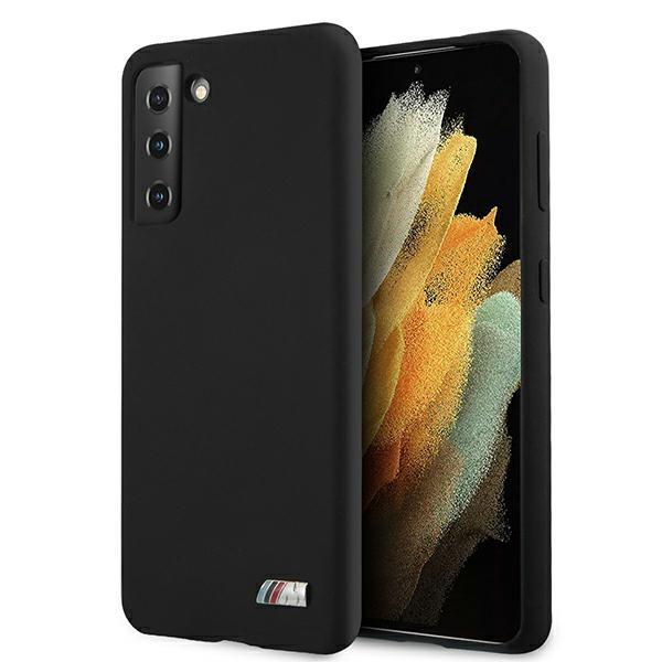 Capa de silicone BMW M Collection para Samsung Galaxy S21 Ultra - preto