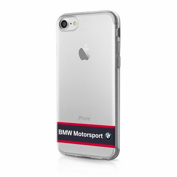 Capa BMW Motorsport para iPhone 7 / 8 / SE 2020 / SE 2022 - transparente-preta