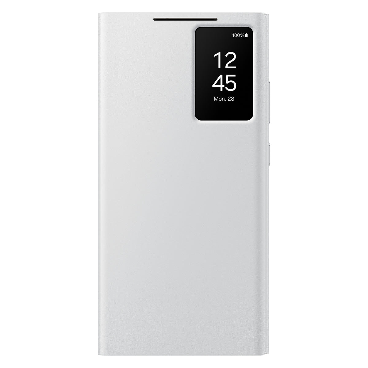 Capa Samsung Smart View Wallet EF-ZS928CWEGWW com aba para Samsung Galaxy S24 Ultra - branca