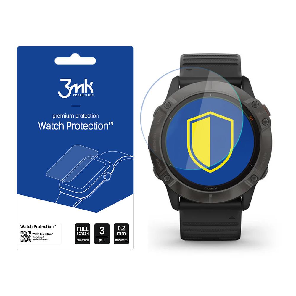 Vidro híbrido 3mk Watch Protection™ v. FlexibleGlass Lite para Garmin Fenix 6X Pro