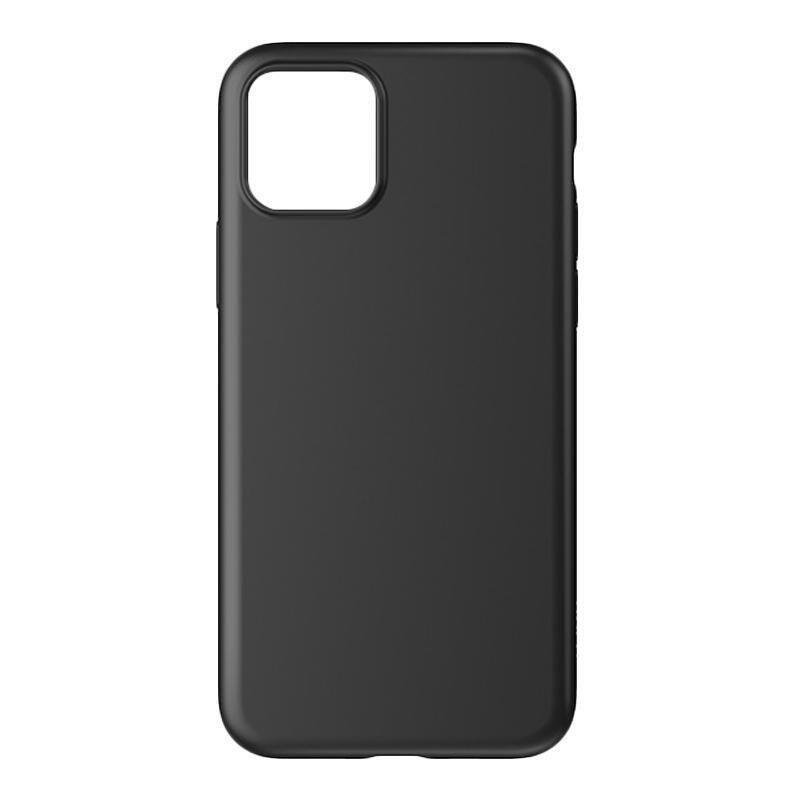 Capa flexível amarela para iPhone 15 Plus Soft Case - preta