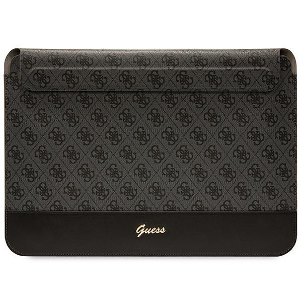 Capa Guess 4G Stripe Metal Logo para laptop de 14" - preta