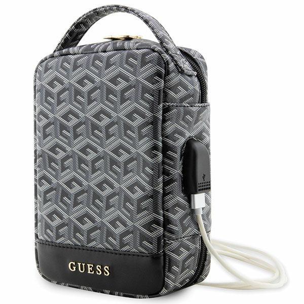 Organizador de bolsa Guess GCube Stripes - preta