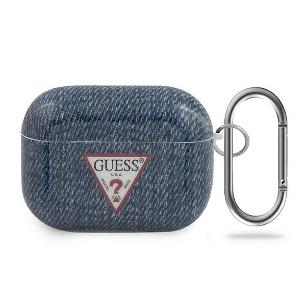 Estojo Guess Jeans Collection para AirPods 1/2 - azul marinho