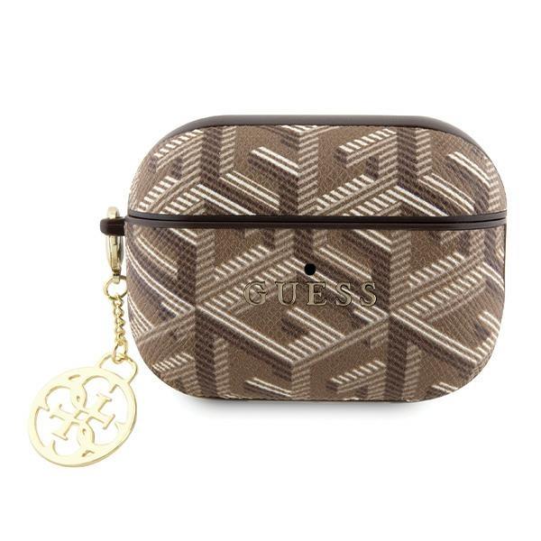 Capa Guess GCube Charm para AirPods Pro 2 - castanho
