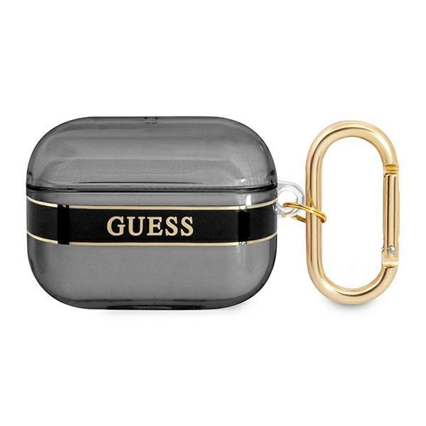 Etui Guess Strap Collection para AirPods Pro - preto