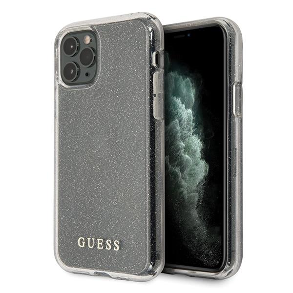 Estojo Guess Glitter para iPhone 11 Pro Max - rosa