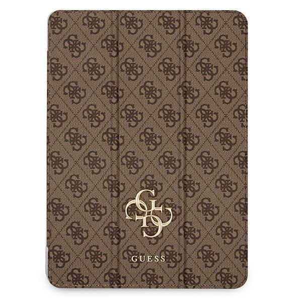 Capa para iPad 12,9" 2021 Guess GUIC12G4GFBR da coleção 4G na cor bronze/castanho