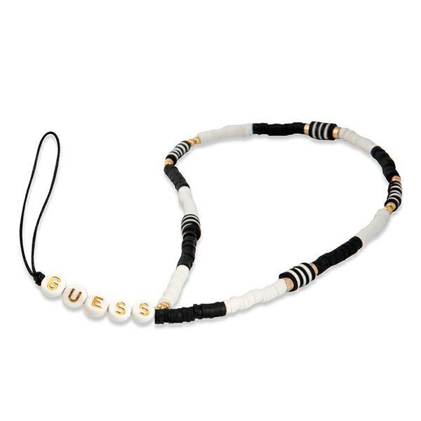 Guess Heishi Beads - preto e branco