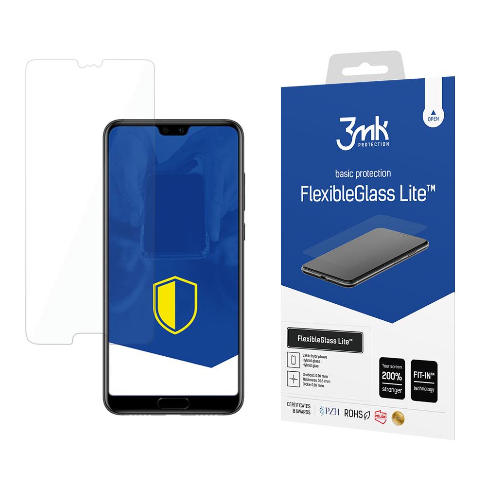 Vidro híbrido 3mk FlexibleGlass Lite™ para Huawei P20 Pro