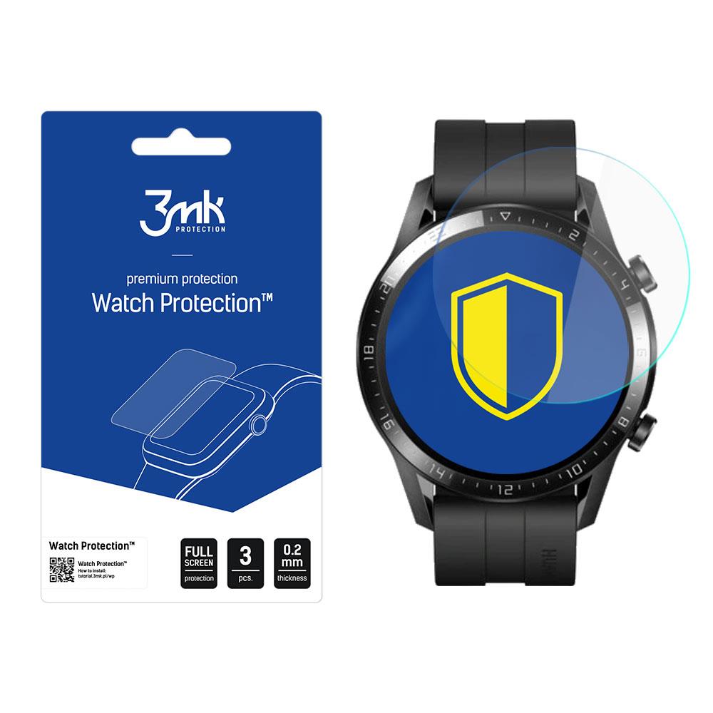 Vidro híbrido 3mk Watch Protection™ v. FlexibleGlass Lite para Huawei Watch GT 2 46mm