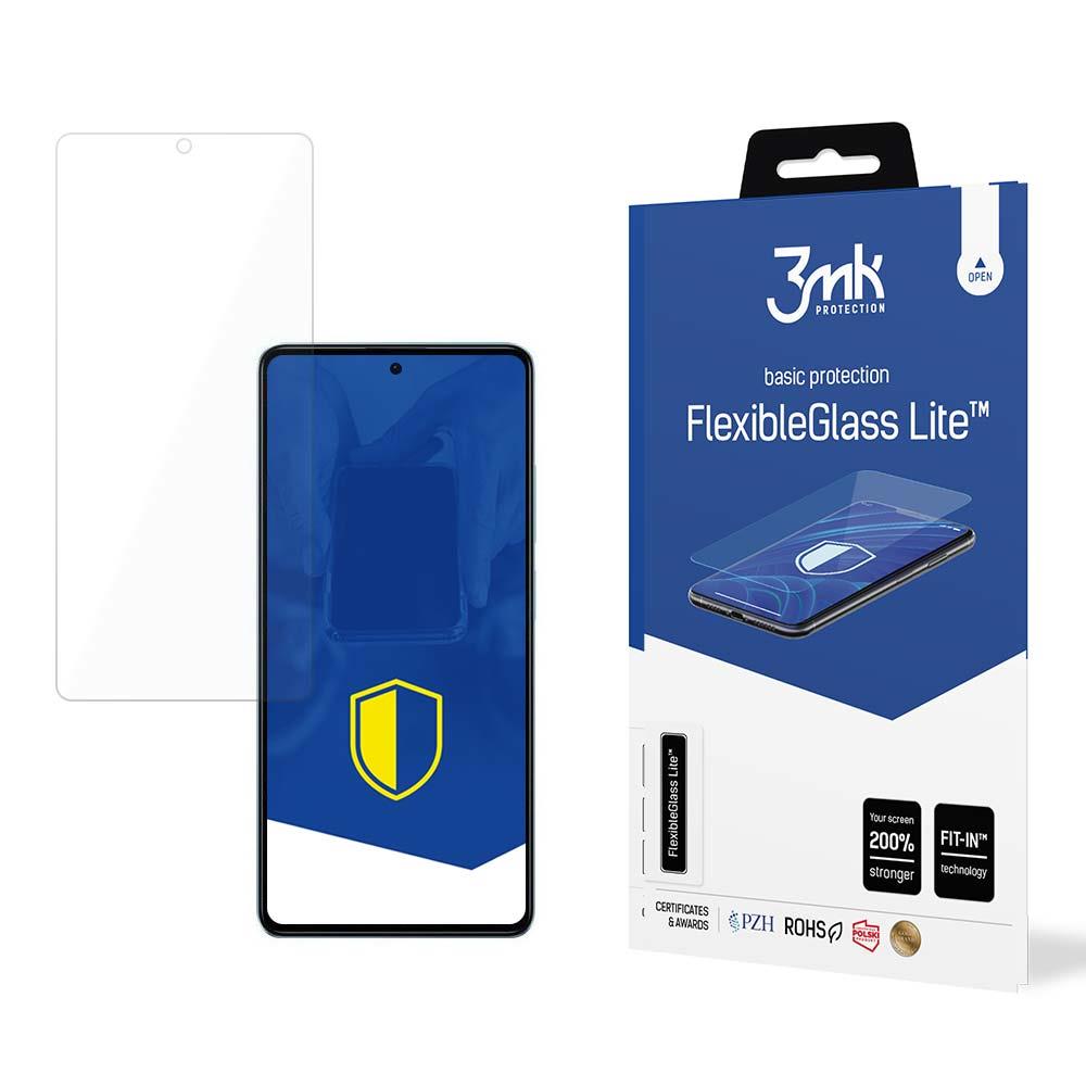 Vidro híbrido 3mk FlexibleGlass Lite™ para Poco X5 Pro 5G