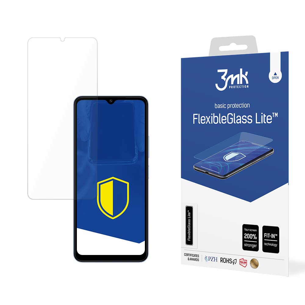 Vidro híbrido 3mk FlexibleGlass Lite™ para Xiaomi Redmi A3
