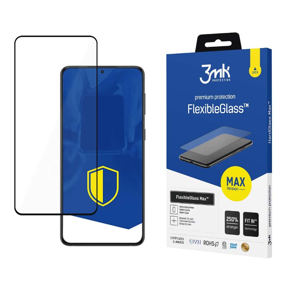 Vidro híbrido 3mk FlexibleGlass Max™ para Samsung Galaxy S23+
