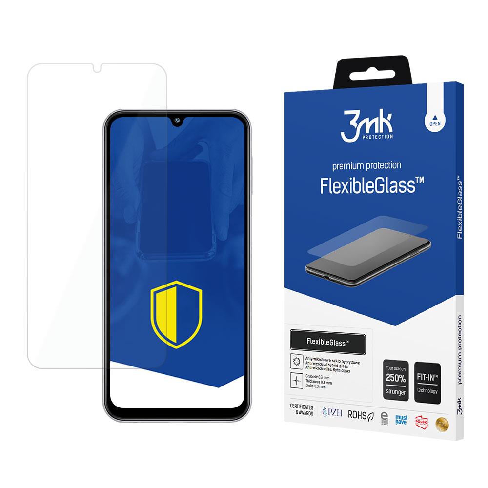 Vidro híbrido 3mk FlexibleGlass™ para Samsung Galaxy M34 5G