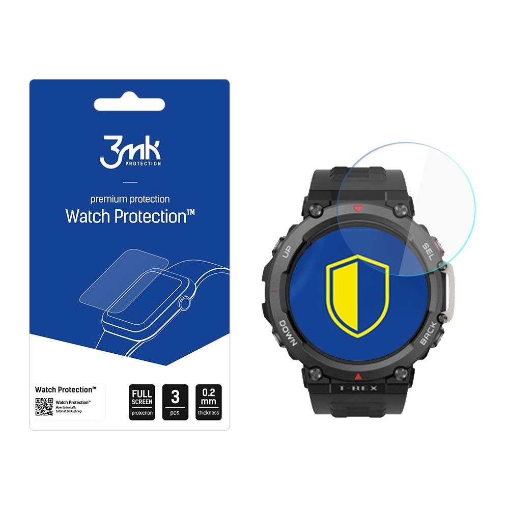 Vidro híbrido 3mk Watch Protection™ v. FlexibleGlass Lite para Amazfit T-Rex 2