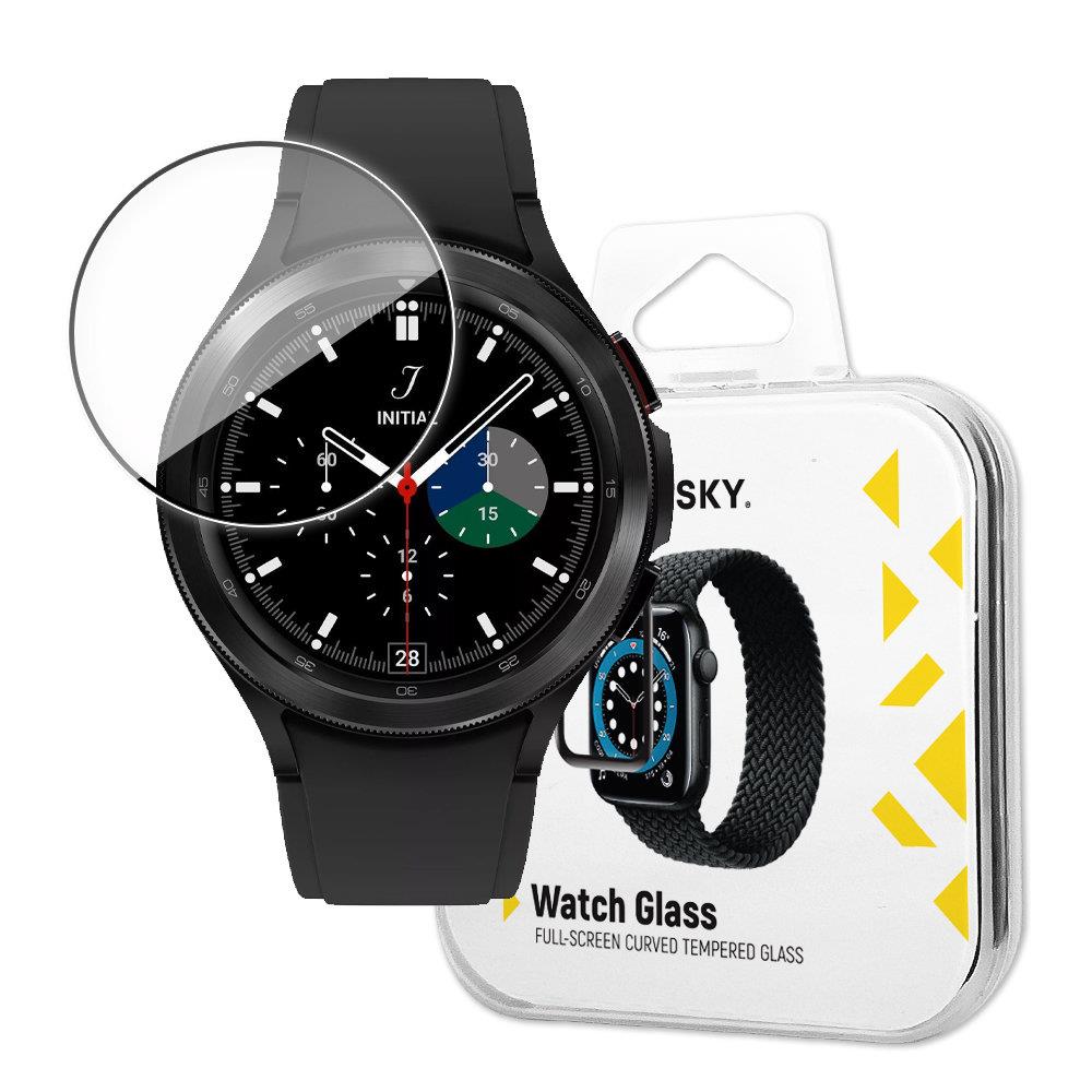 Vidro híbrido Wozinsky Watch Glass para Samsung Galaxy Watch 4/5 44 mm preto