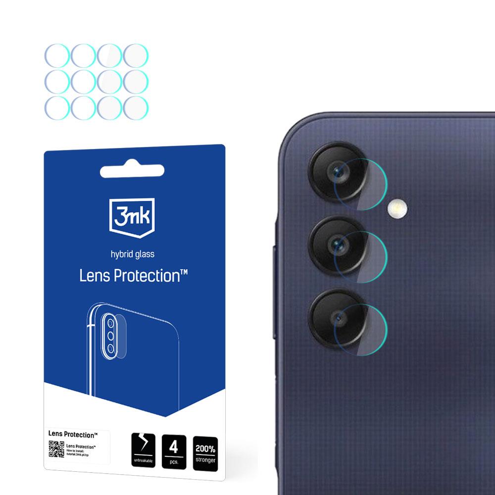 Proteção híbrida 3mk Lens Protection™ para lente de câmera no Samsung Galaxy A25 5G