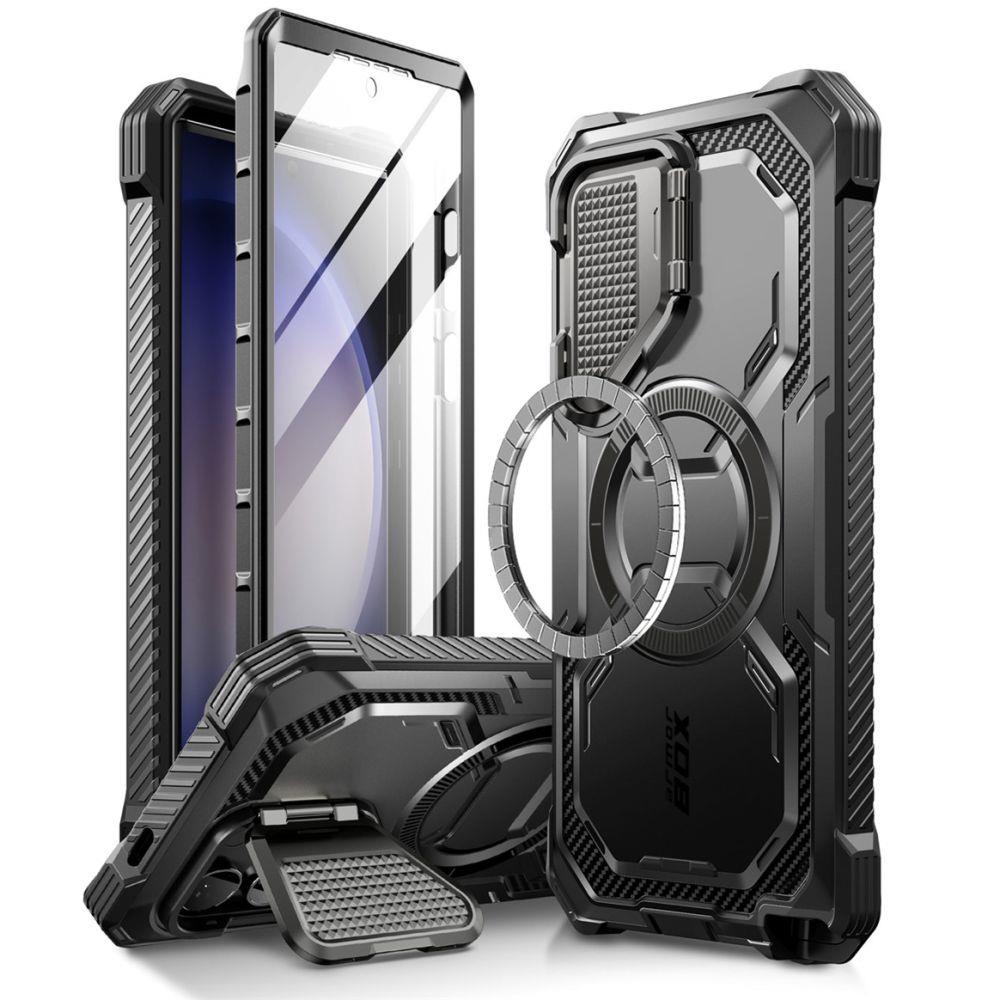 Capa Supcase IBLSN Armorbox Mag com MagSafe para Samsung Galaxy S24 Ultra - preta