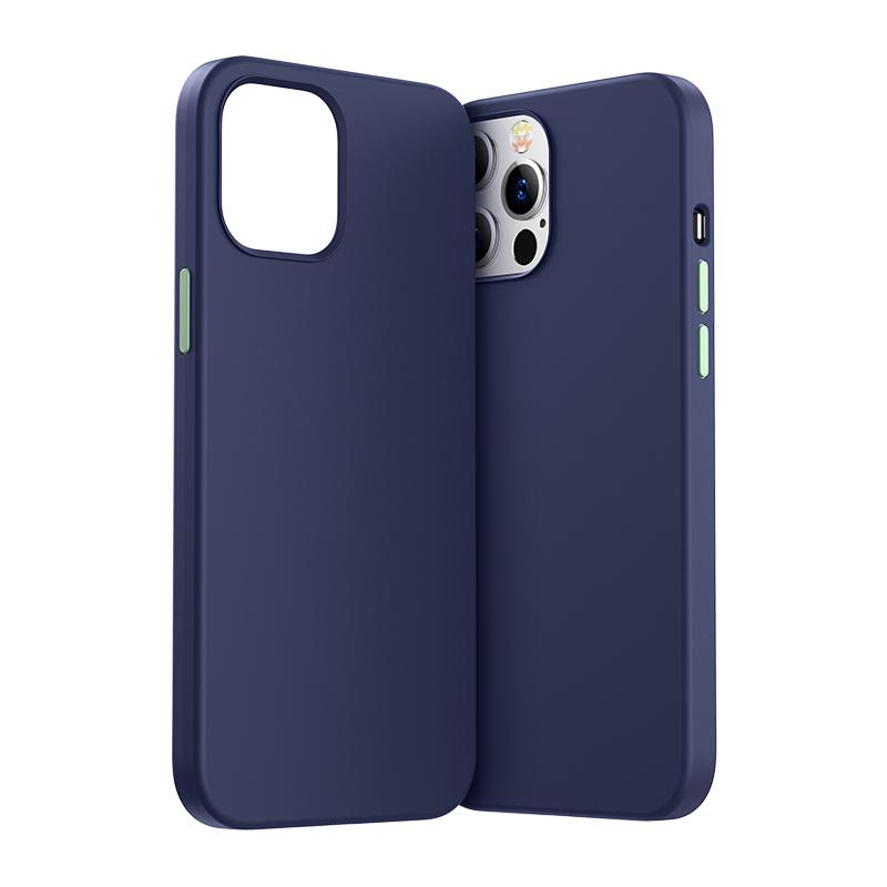 Joyroom Color Series capa protetora para iPhone 12 Pro Max preta (JR-BP800)