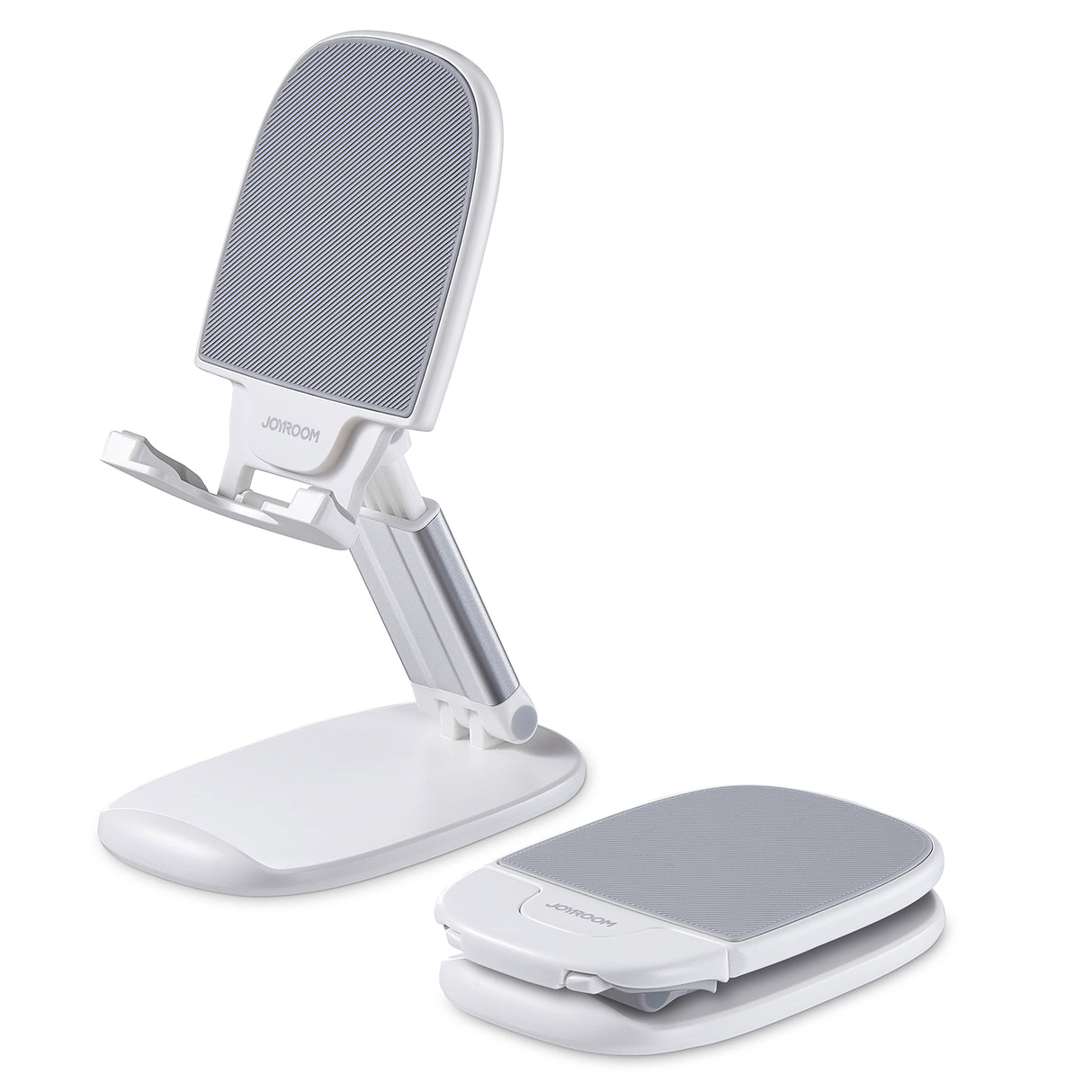 Suporte dobrável para telefone e tablet com ajuste de altura Joyroom JR-ZS371 - branco