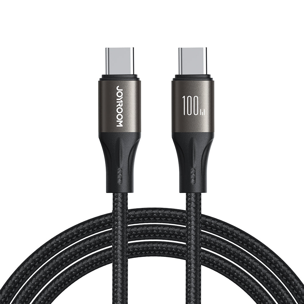 Kabel Joyroom Light-Speed Series SA25-CC5 100W USB-C / USB-C 1.2m - preto