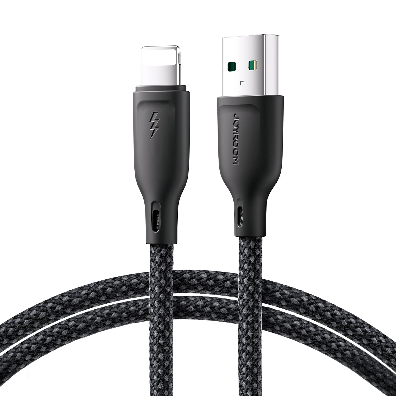Cabo Joyroom Série Multi-Cor SA34-AL3 USB-A / Lightning 3A 1m - preto