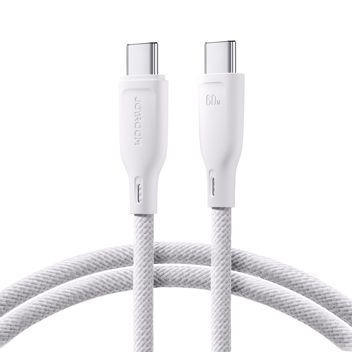 Cabo Joyroom SA34-CC3 USB-C para USB-C PD 60W 480Mb/s 1m - branco