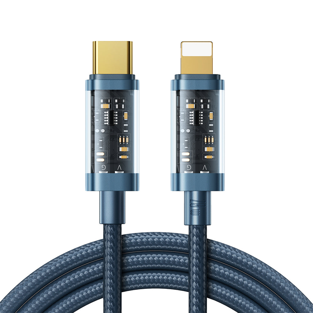 Cabo Joyroom USB Tipo C para Lightning PD 20W 1.2m azul (S-CL020A12-blue)