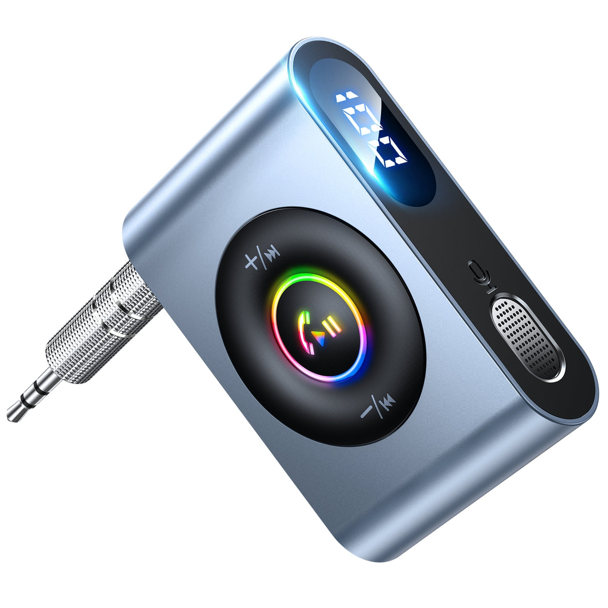 Receptor Bluetooth 5.3 para carro Joyroom e kit de viva-voz para porta AUX mini jack 3,5mm (JR-CB1)