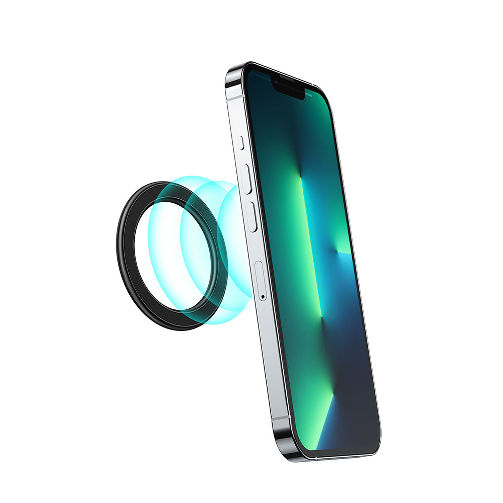 Anel magnético Joyroom suporte para smartphone / tablet preto (JR-Mag-M1)