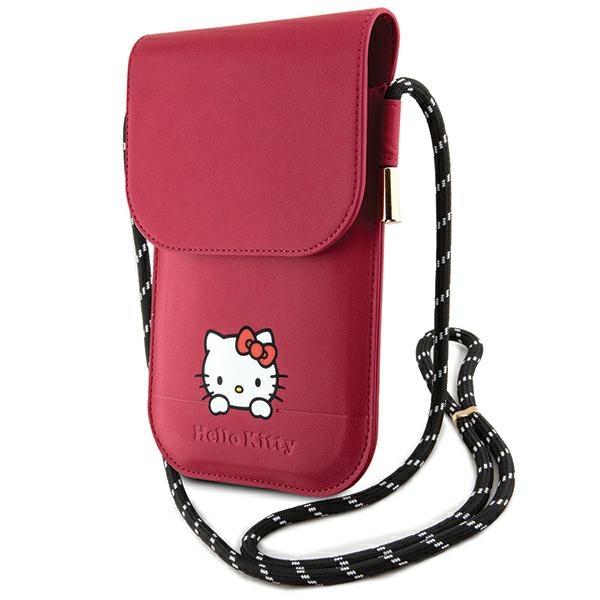 Bolsa Hello Kitty Leather Daydreaming Cord - rosa