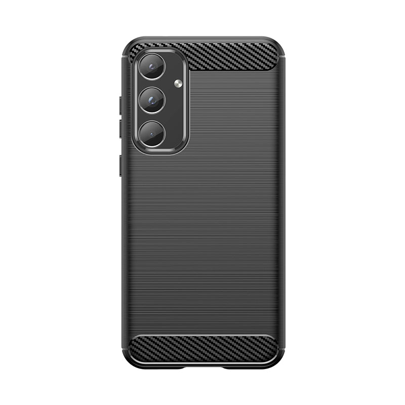 Capa de Carbono Etui para Samsung Galaxy A55 - preta