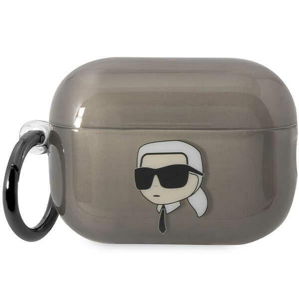 Etui Karl Lagerfeld Ikonik Karl para AirPods Pro 2 - preto