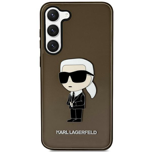 Estojo Karl Lagerfeld Ikonik Karl para Samsung Galaxy S23 - preto