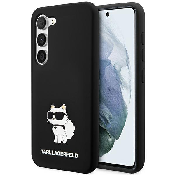 Capa Karl Lagerfeld de Silicone Choupette para Samsung Galaxy S23 - preta