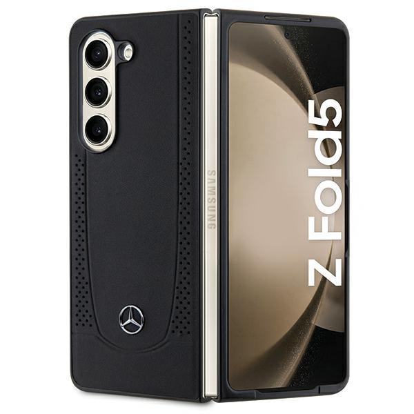 Etui Mercedes Leather Urban para Samsung Galaxy Z Fold 5 - preto