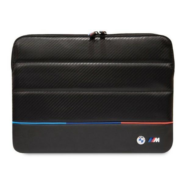 Capa BMW Carbon Tricolor para laptop de 14" - preta