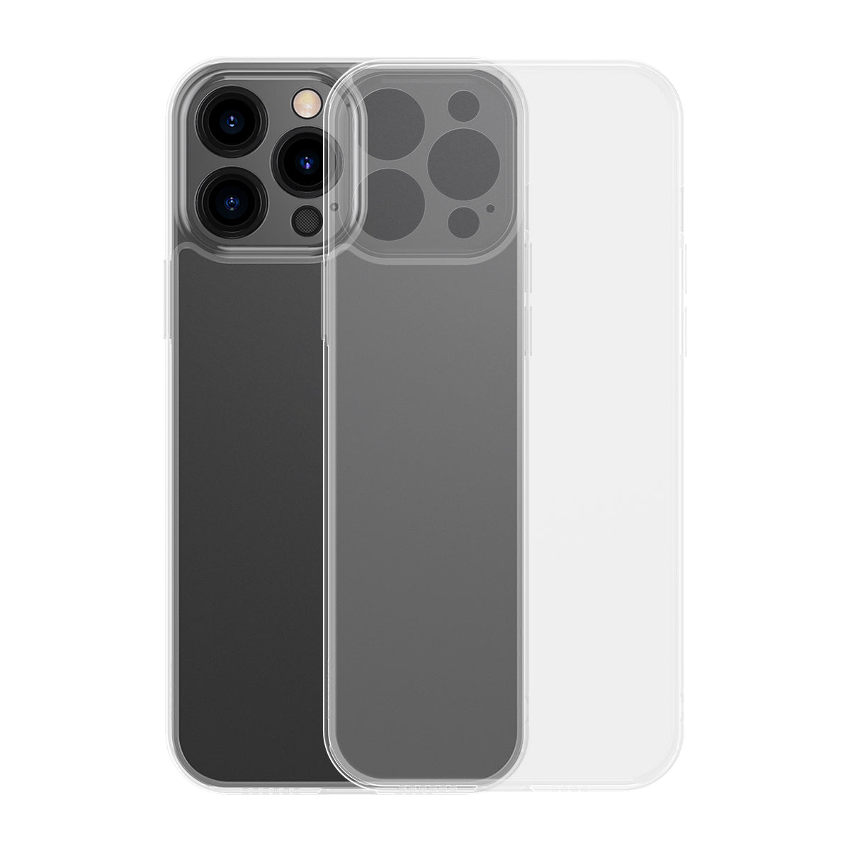 Capa de Vidro Fosco Baseus para iPhone 13 Pro com moldura de gel rígida e transparente (ARWS000702)